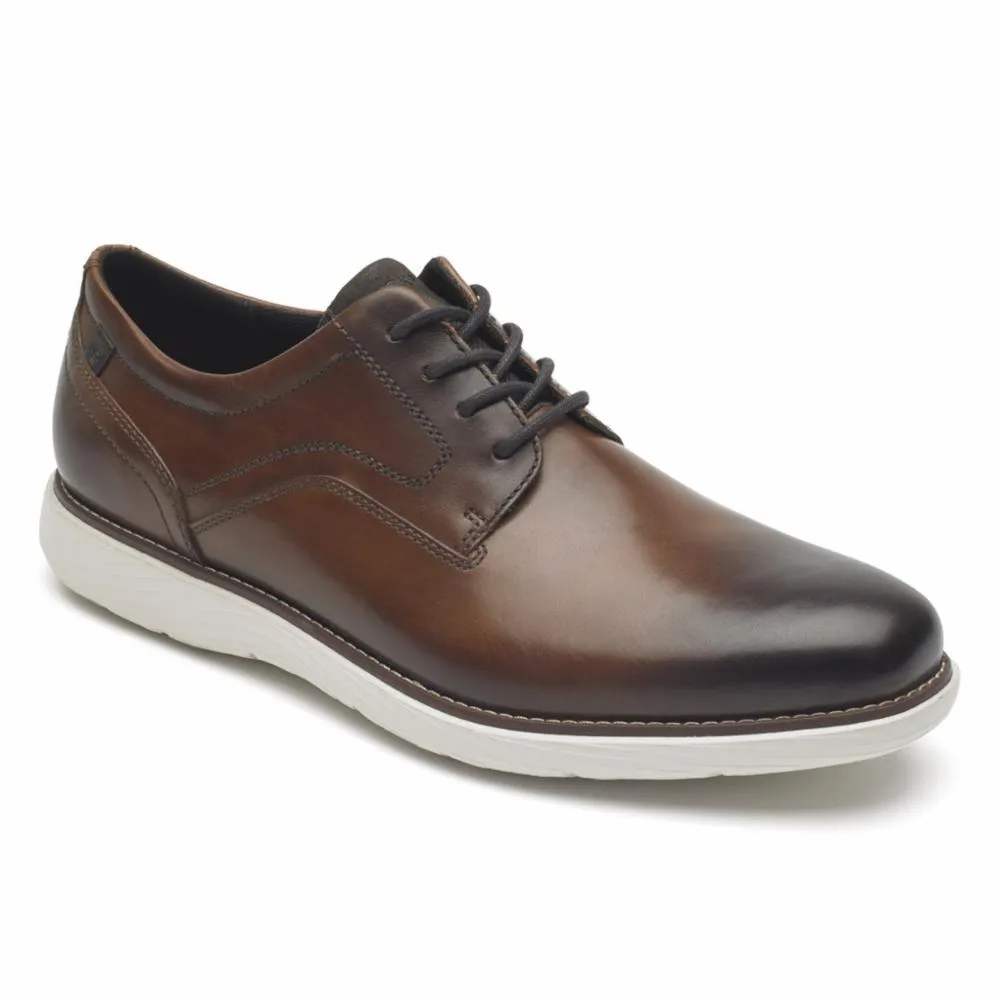 Rockport Men FARON PLAIN TOE COGNAC sold by Rockport