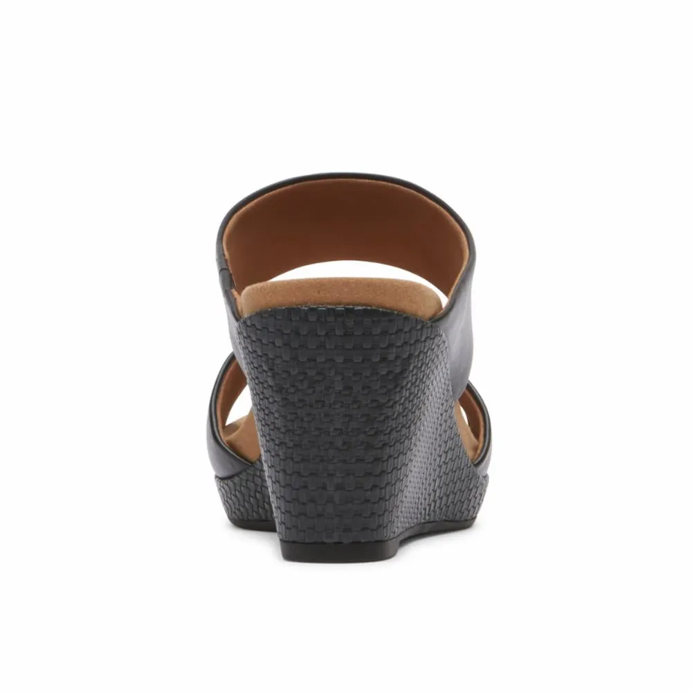 Rockport Women BRIAH II II SLIDE BLACK LTHR sold by Rockport product image thumbnail 4