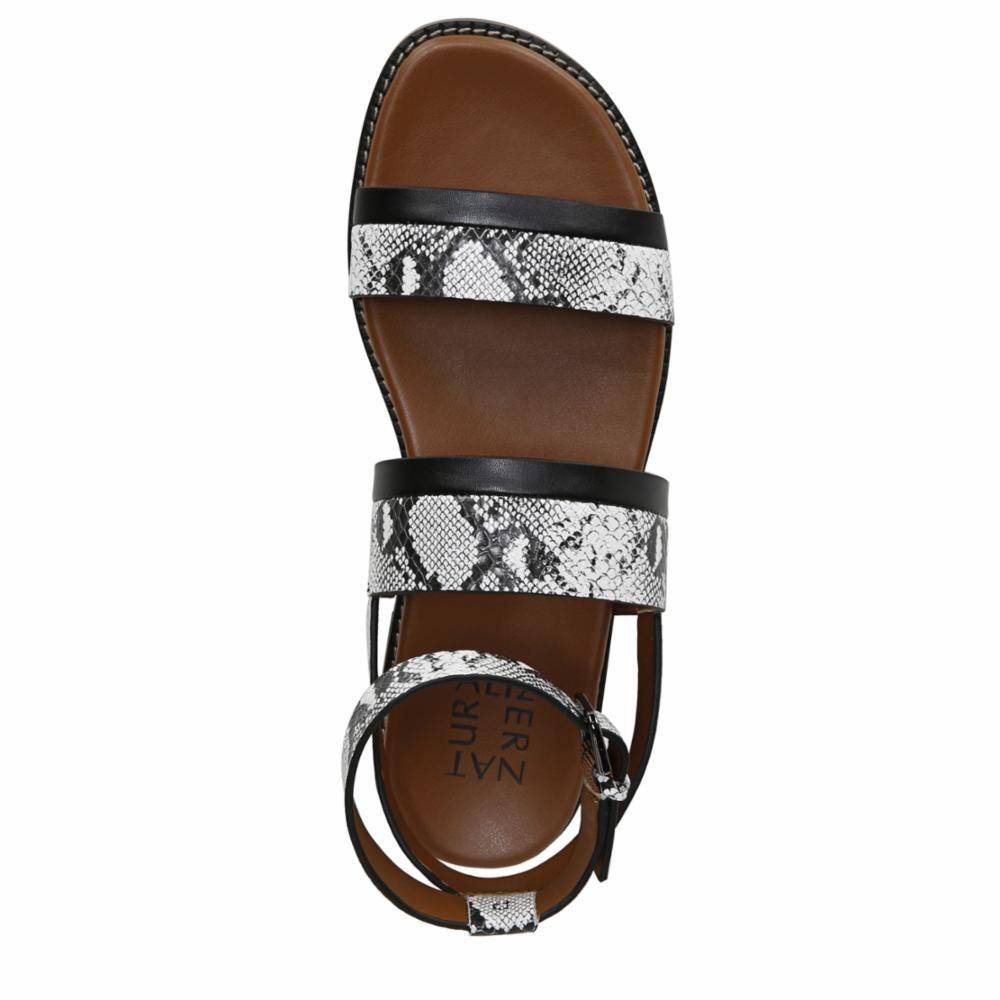 Naturalizer KELSIE WHITE SNAKEPRTLTHR sold by Rockport product image thumbnail 4