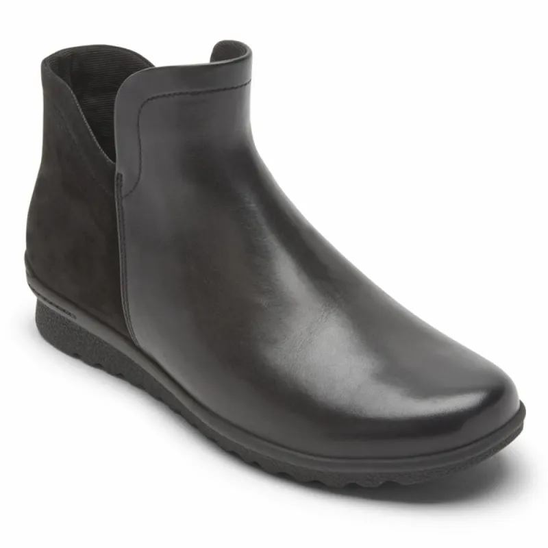 Aravon JOSIE BOOTIE BLACK made by Rockport