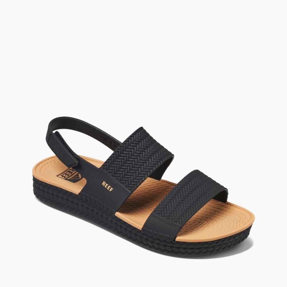 Reef Women REEF WATER VISTA BLACK/TAN sold by Rockport