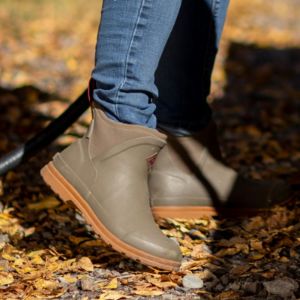 Muck Footwear Women WOMENS ORIGINALS ANKLE TAUPE sold by Rockport