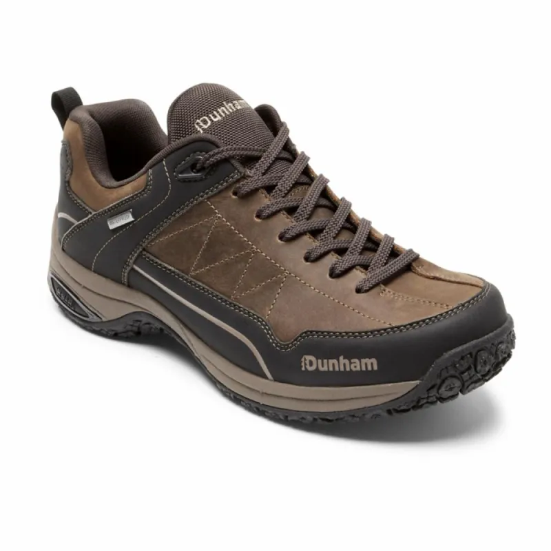 Dunham LUDLOW CLOUD PLUS LACE UP BROWN LEA/BLACK sold by Rockport