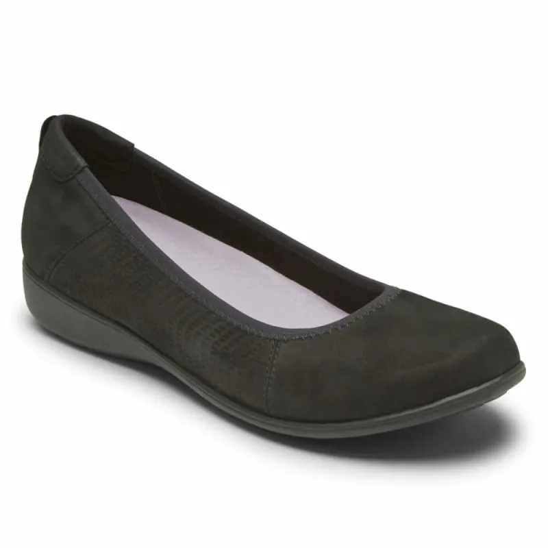 Aravon ABBEY BALLET BLACK sold by Rockport