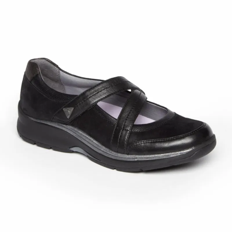 Aravon PYPER CROSS STRAP BLACK sold by Rockport