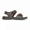 Rockport Men DARWYN QTR STRAP BROWN II/LEATHER sold by Rockport