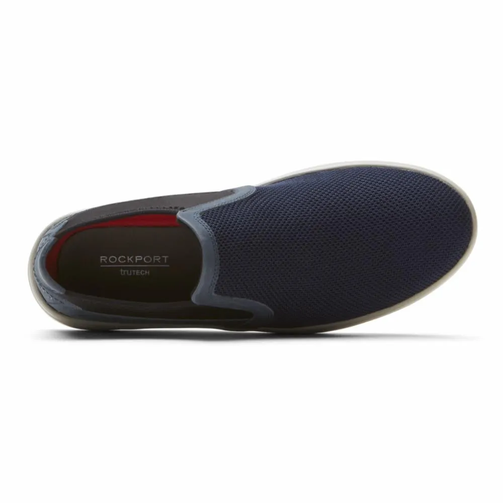 Rockport Men CALDWELL SLIP ON NAVY sold by Rockport product image thumbnail 3