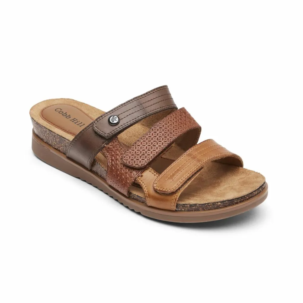 Cobb Hill MAY SLIDE TAN sold by Rockport