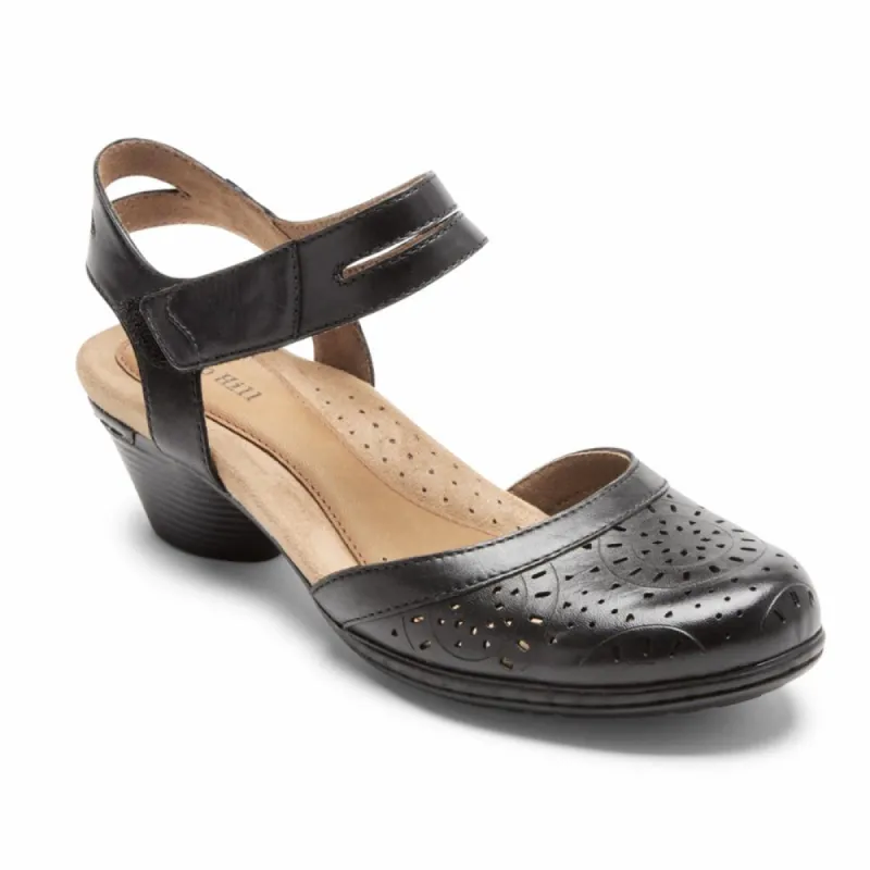 Cobb Hill LAUREL ADJUSTABLE STRAP BLACK sold by Rockport