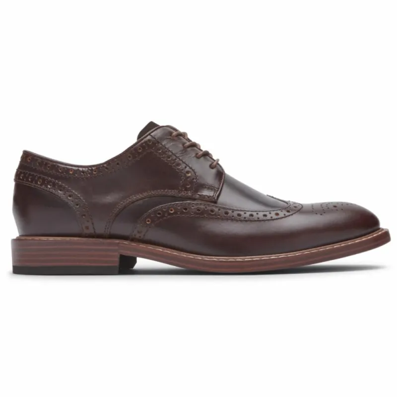 Rockport Men KENTON WINGTIP GINGERBREAD sold by Rockport