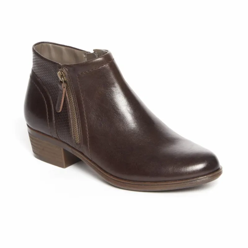 Cobb Hill OLIANA PANEL BT STONE (BROWN)/PULL UP LEATHER sold by Rockport