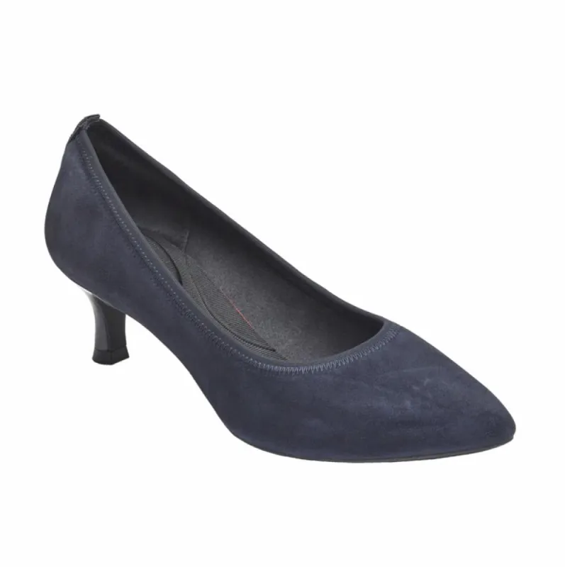 Rockport Women TOTAL MOTION KAIYA PUMP DK SAPPHIRE/SUEDE sold by Rockport