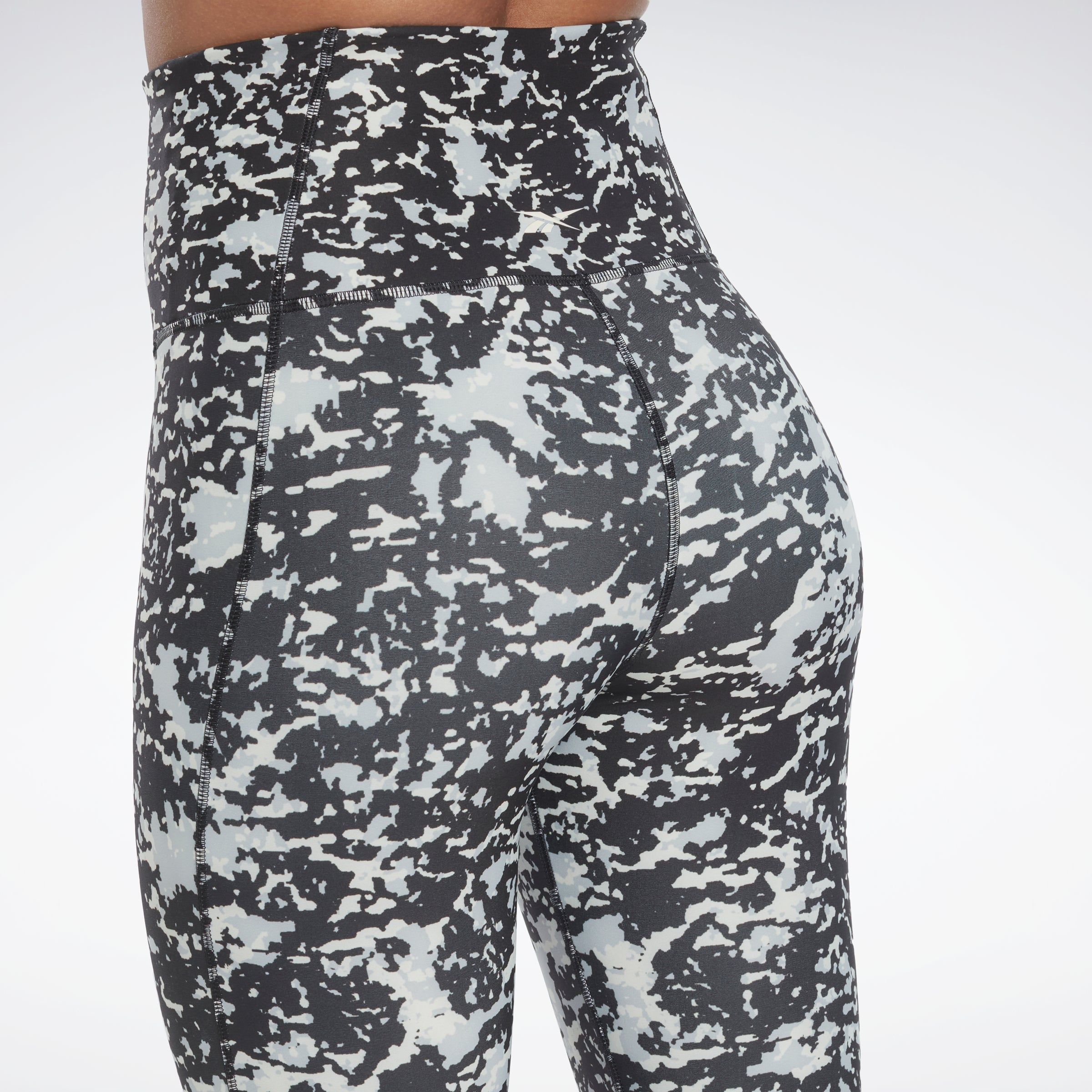 Reebok Apparel Women Lux 2.0 Speckle Modern Safari Leggings Black sold by Rockport product image thumbnail 5