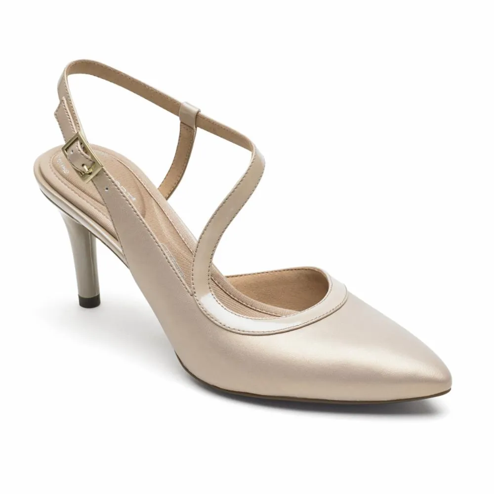 Rockport Women TOTAL MOTION 75mmPTH ANK NEUTRAL BEIGE sold by Rockport