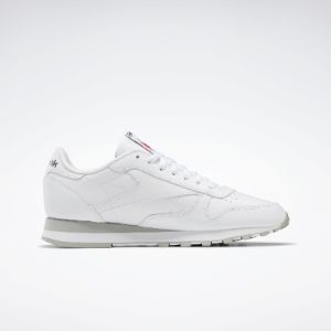 Reebok Footwear Men Classic Leather Shoes Ftwwht/Pugry3/Purgry sold by Rockport