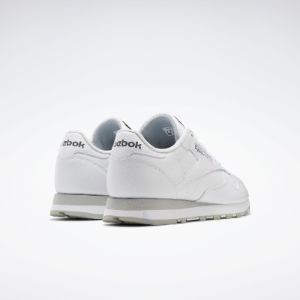 Reebok Footwear Men Classic Leather Shoes Ftwwht/Pugry3/Purgry sold by Rockport