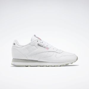 Reebok Footwear Men Classic Leather Shoes Ftwwht/Pugry3/Purgry sold by Rockport