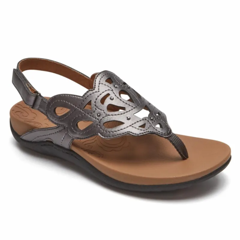 Rockport Women RIDGE SLING PEWTER sold by Rockport