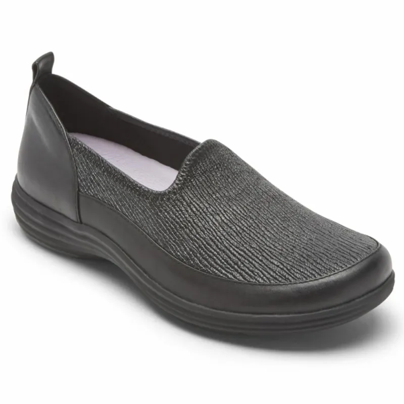 Aravon QUINN SLIPON BLACK made by Rockport