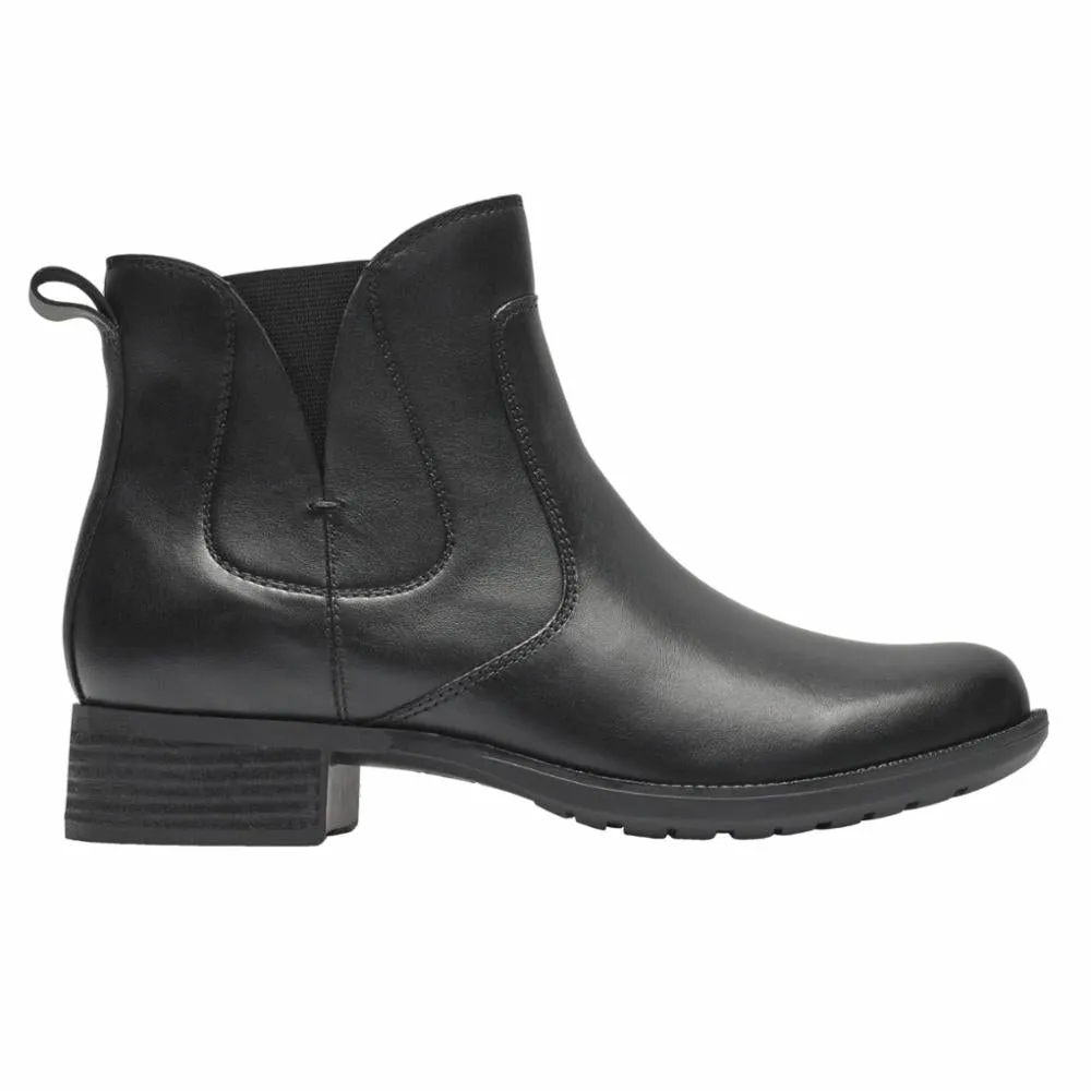 Cobb Hill COPLEY WATERPROOF CHELSEA BLACK/LEATHER sold by Rockport product image thumbnail 2