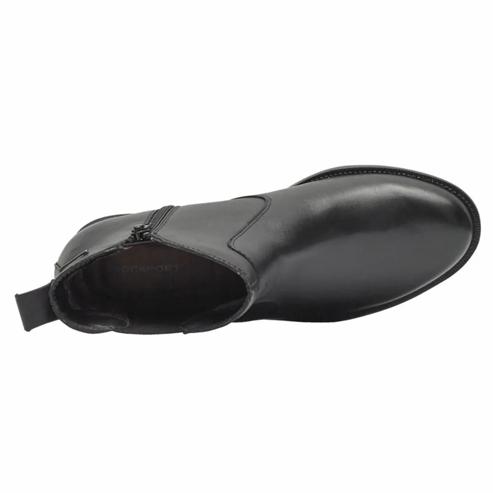 Cobb Hill COPLEY WATERPROOF CHELSEA BLACK/LEATHER sold by Rockport product image thumbnail 3