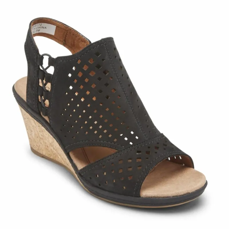 Cobb Hill JANNA SIDE BUNGEE BLACK sold by Rockport