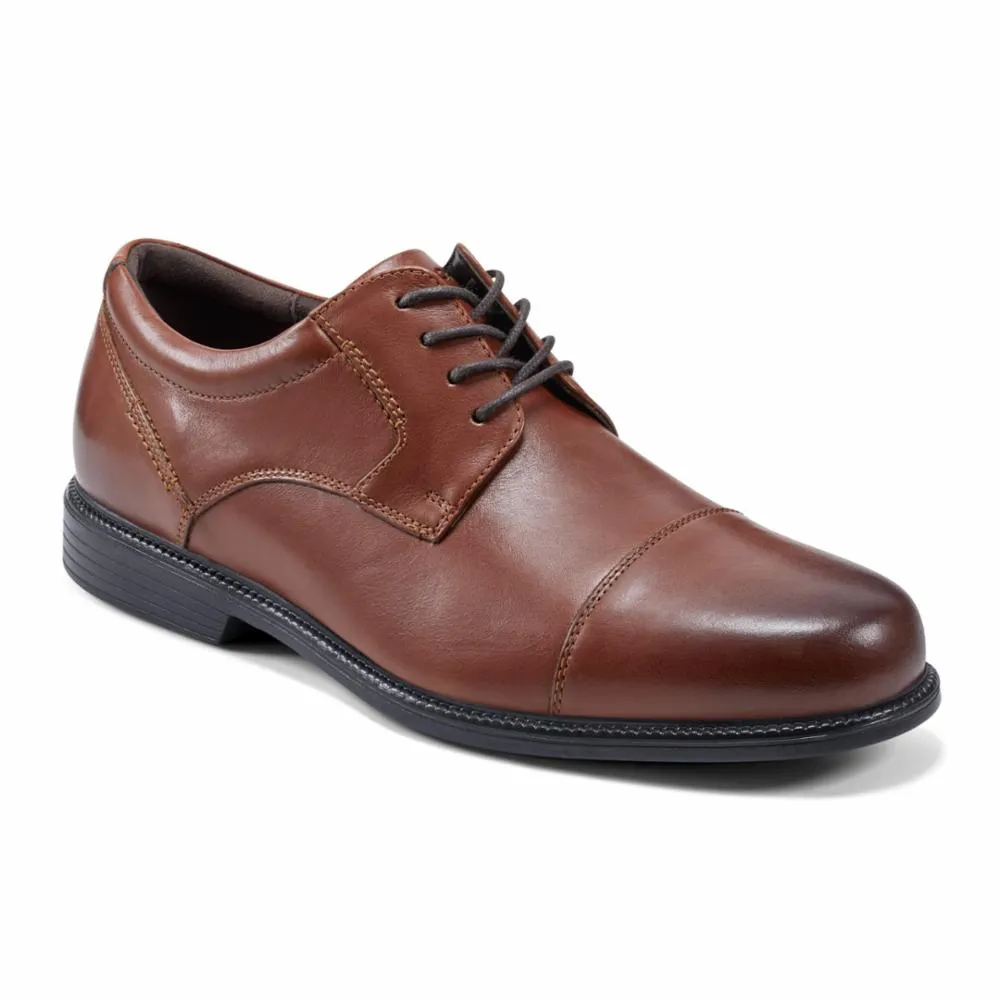 Rockport Men CHARLES ROAD CAPTOE BRITISH TAN sold by Rockport