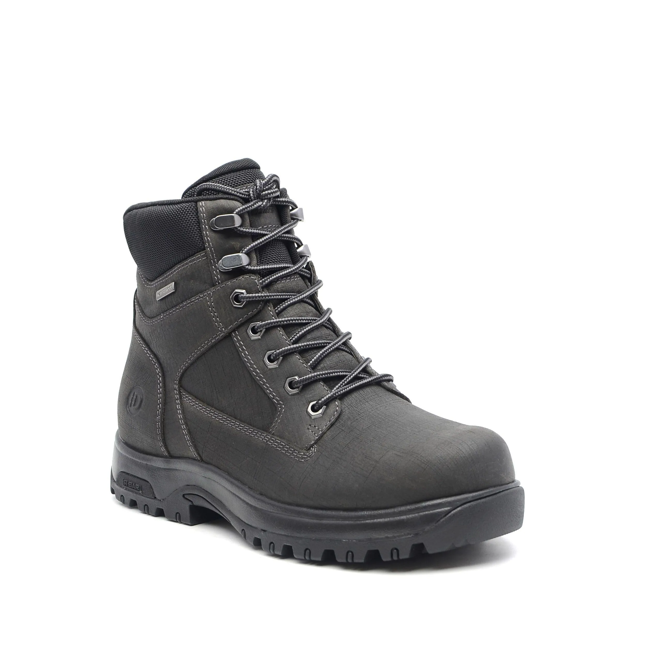 Dunham 6INPTBOOT BOOT LACEUP CHARCOAL GRAY/BLACK/BLACK sold by Rockport
