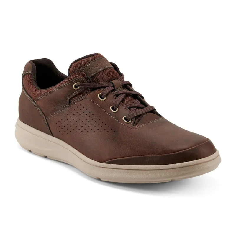 Rockport Men ZADEN UBAL OX SUDAN BROWN LEA sold by Rockport