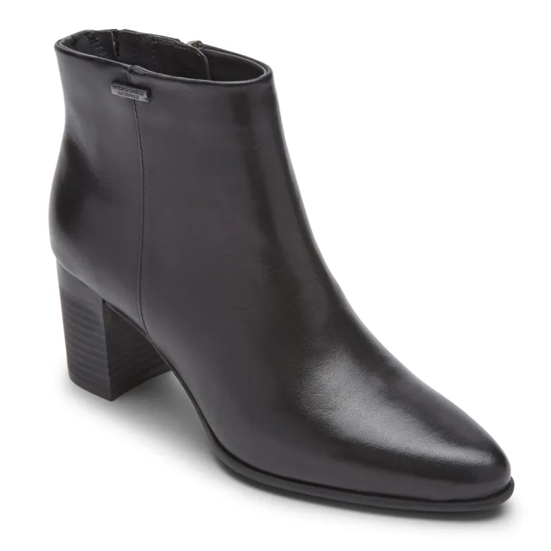 Rockport Women  Camdyn Bootie Wp BLACK/LEATHER WP sold by Rockport