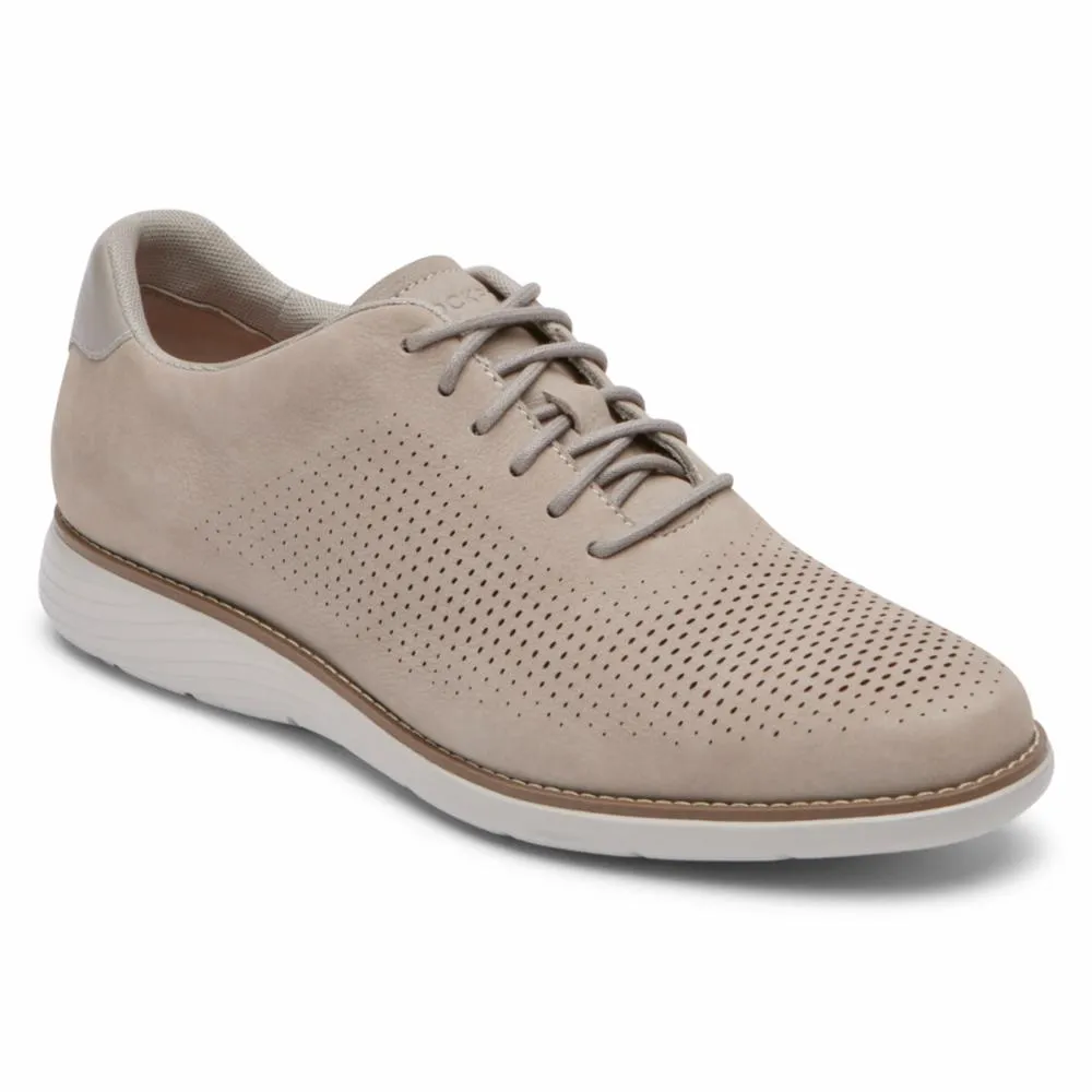 Rockport Men GARETT LACE UP ROCKSAND sold by Rockport
