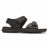 Rockport Men DARWYN QTR STRAP BLACK LEA II sold by Rockport