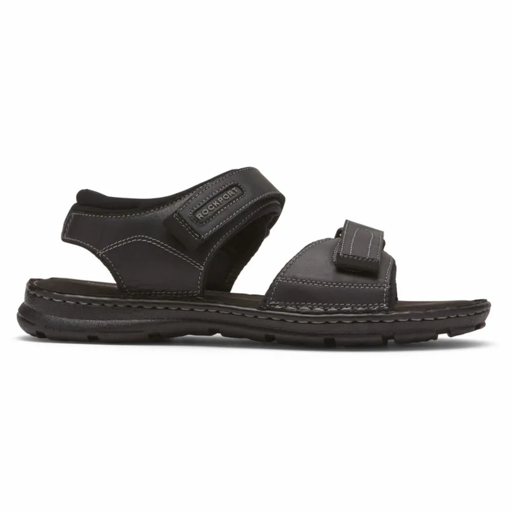 Rockport Men DARWYN QTR STRAP BLACK LEA II sold by Rockport product image thumbnail 2