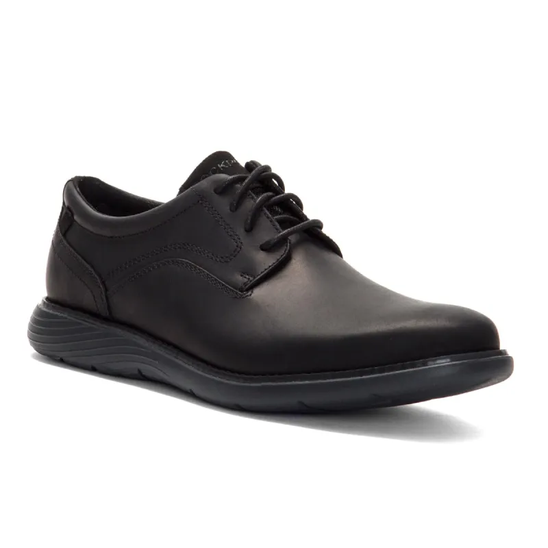 Rockport Men  GARETT PLAIN TOE BLACK LEATHER sold by Rockport