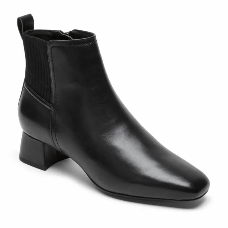 Rockport Women DEIDRA GORE BOOTIE BLACK LTHR sold by Rockport