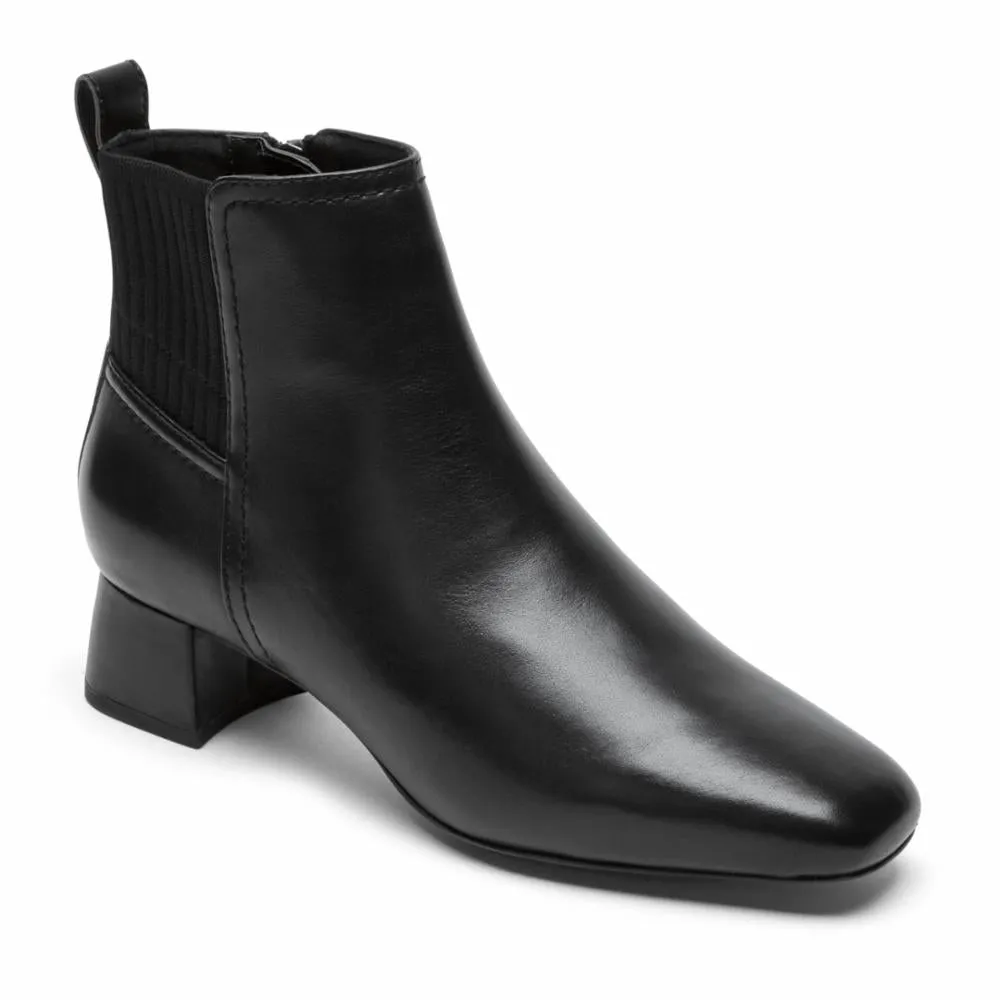 Rockport Women DEIDRA GORE BOOTIE BLACK LTHR sold by Rockport