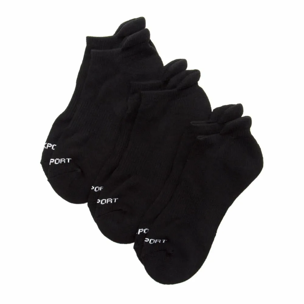Rockport Men SOCKS 3P ATHLETIC NS TAB FITS 9-11 BLACK sold by Rockport