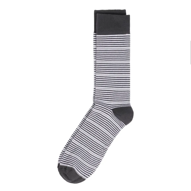 Rockport Men SOCKS STRIPE CREW FITS 9-11 CHRL sold by Rockport