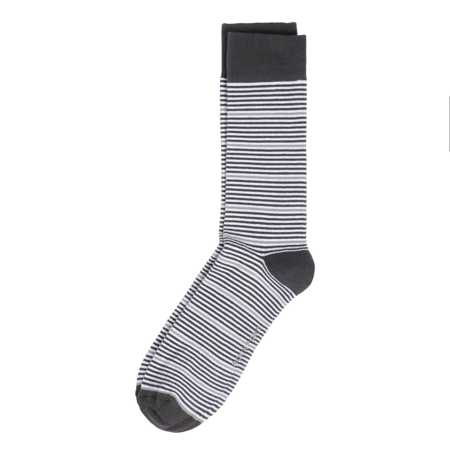 Rockport Men SOCKS STRIPE CREW FITS 9-11 CHRL sold by Rockport