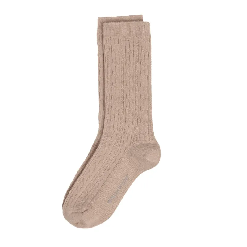 Rockport Men SOCKS WOO LBLEND CABLE KNIT CR FITS 6-11 OTML HTHR sold by Rockport