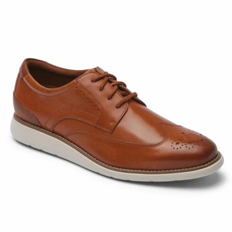 Rockport Men TOTAL MOTION CRAFT WINGTIP COGNAC sold by Rockport