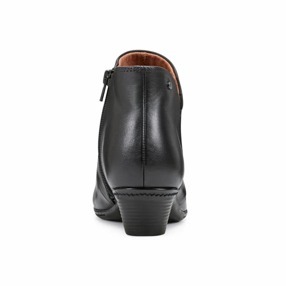 Cobb Hill LAUREL NEW BOOTIE BLACK LTHR sold by Rockport product image thumbnail 4