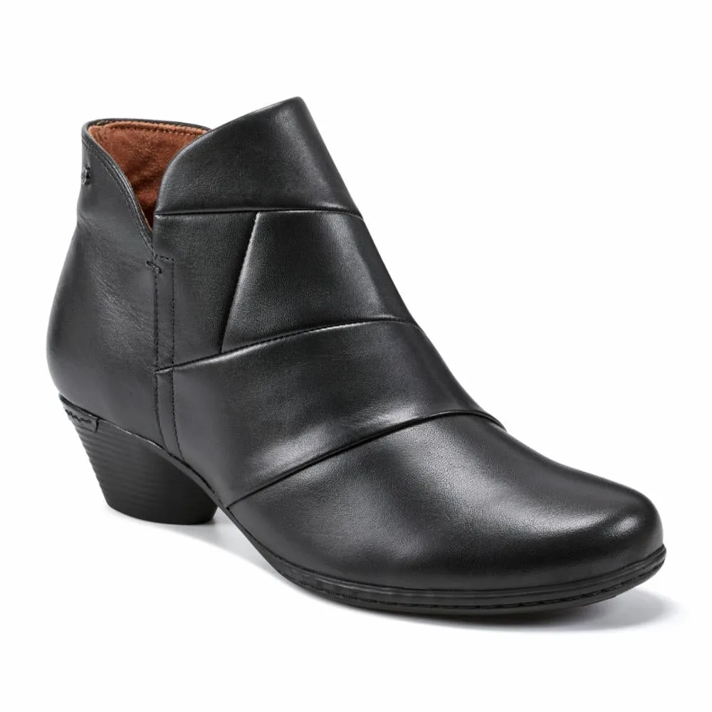 Cobb Hill LAUREL NEW BOOTIE BLACK LTHR sold by Rockport