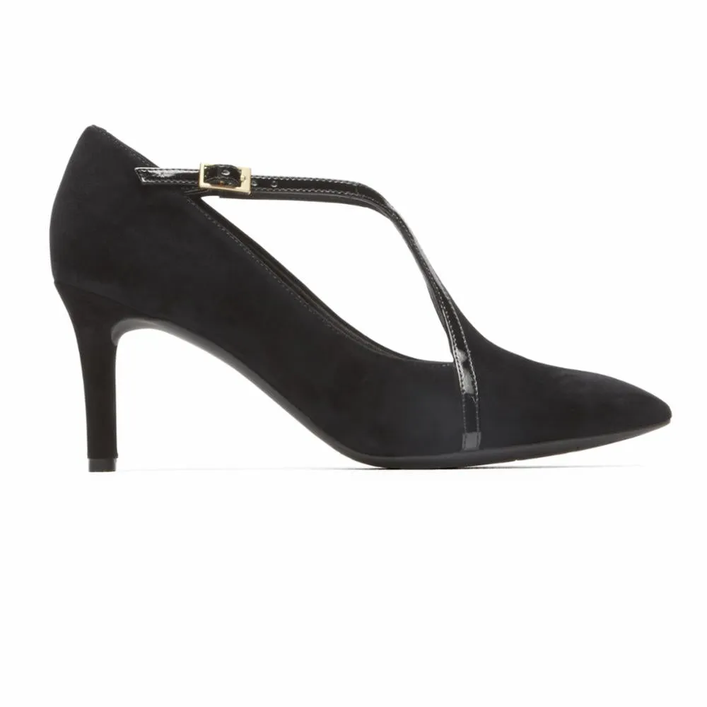 Rockport Women TOTAL MOTION 75mmPTH STRAP BLACK/KID SUEDE sold by Rockport product image thumbnail 2