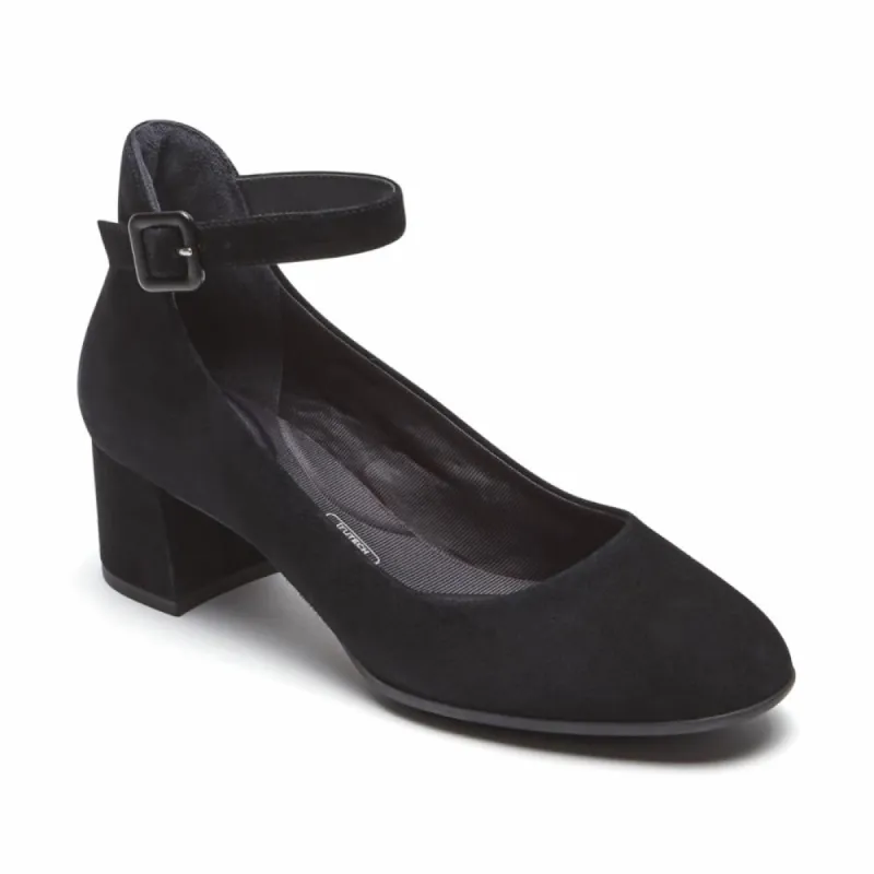 Rockport Women TOTAL MOTION NOVALIE ANKLE STRAP BLACK sold by Rockport