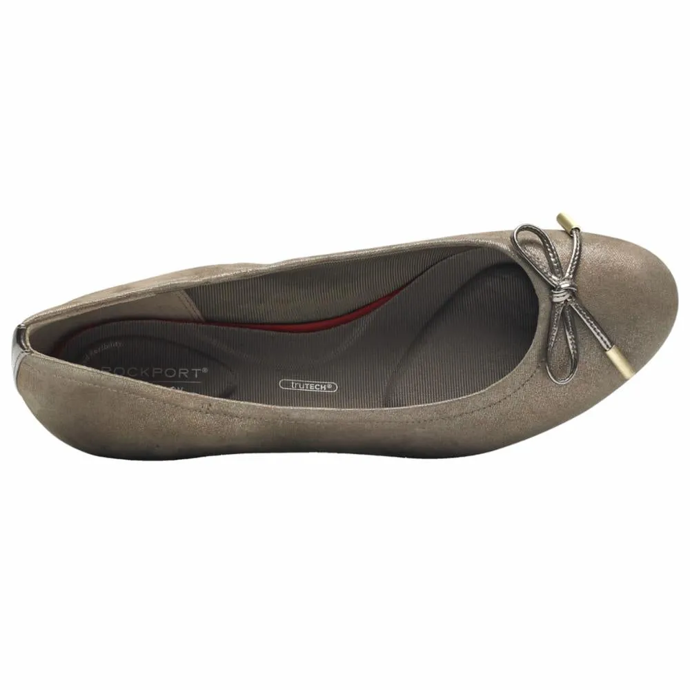 Rockport Women TOTAL MOTION HW20 TIED BALLET TAUPE sold by Rockport product image thumbnail 3