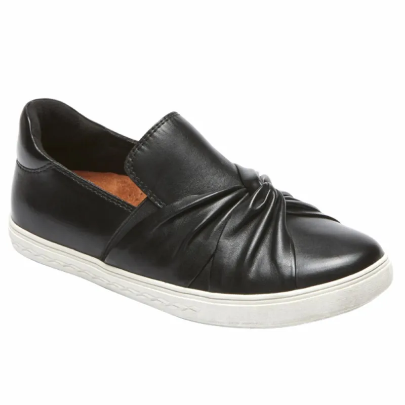 Cobb Hill WILLA BOW SLIPON BLACK/LEATHER sold by Rockport