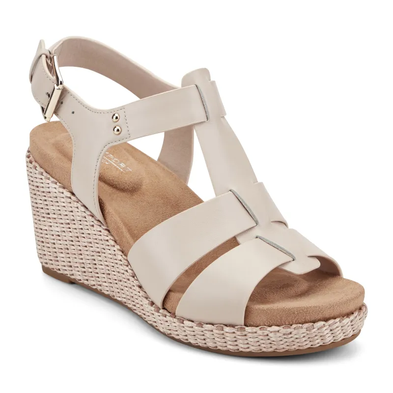 ROCKPORT WOMEN BELLE SANDAL PINK NUDE88317 made by Rockport