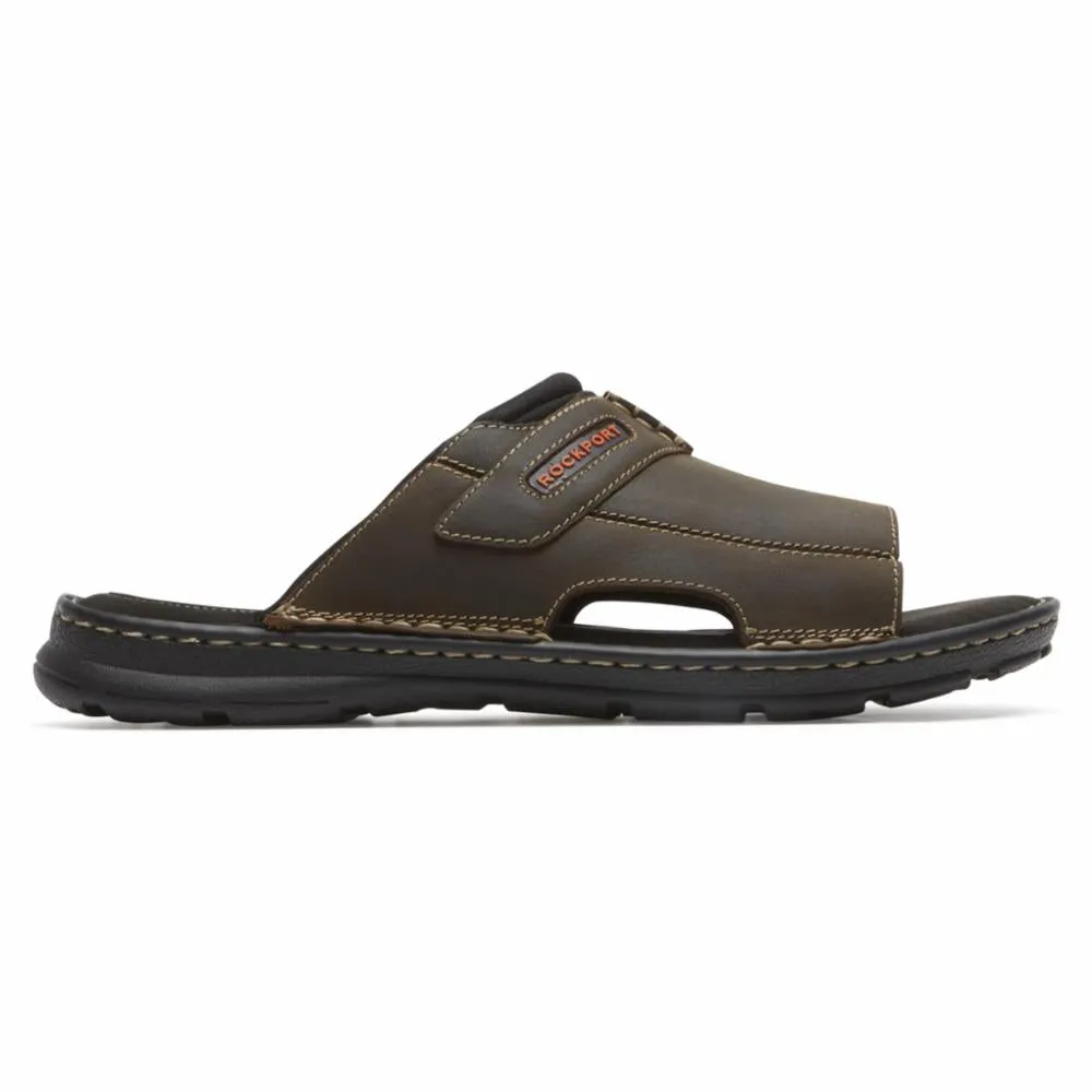 Rockport Men DARWYN SLIDE 2 BROWN II/LEATHER sold by Rockport product image thumbnail 2