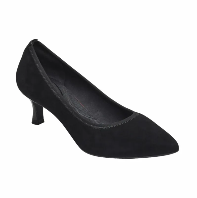 Rockport Women TOTAL MOTION KAIYA PUMP BLACK/KID SUEDE sold by Rockport